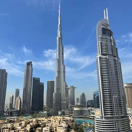 Luxury Burj Khalifa Views@Modern Tranquil Moments Apartment Dubai Exterior photo
